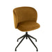 Eetkamerstoel Oker Stof 48 cm 48x56x48 cm-Eetkamerstoelen-J-Line