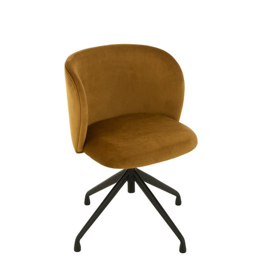 Eetkamerstoel Oker Stof 48 cm-Eetkamerstoelen-J-Line