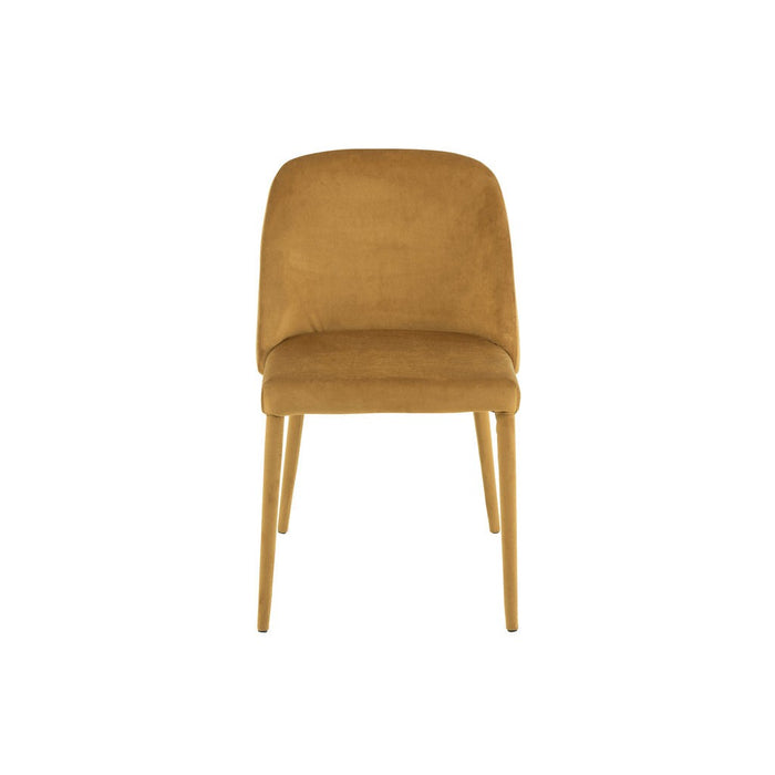 Eetkamerstoel Oker Stof 51 cm-Eetkamerstoelen-J-Line