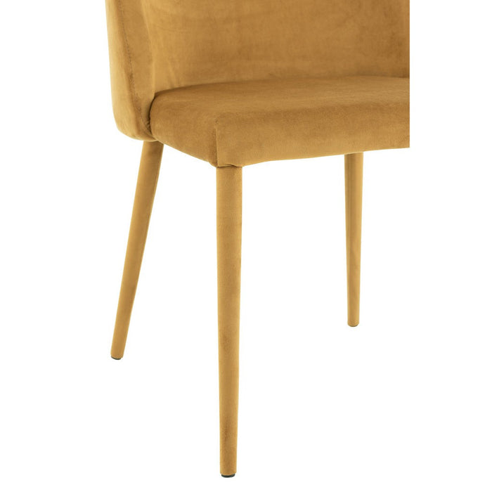 Eetkamerstoel Oker Stof 51 cm-Eetkamerstoelen-J-Line