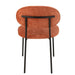 Eetkamerstoel Oranje Metaal 55 cm 55x51x82 cm-Eetkamerstoelen-J-Line