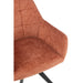 Eetkamerstoel Oranje Sponge 56 cm 56.5x58x85 cm-Eetkamerstoelen-J-Line
