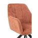 Eetkamerstoel Oranje Sponge 56 cm 56.5x58x85 cm-Eetkamerstoelen-J-Line