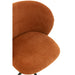 Eetkamerstoel Oranje Stof 48 cm-Eetkamerstoelen-J-Line
