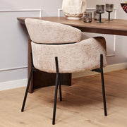 Eetkamerstoel Otis Beige 57x60.5x85 cm-Eetkamerstoelen-Starfurn