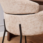 Eetkamerstoel Otis Beige 57x60.5x85 cm-Eetkamerstoelen-Starfurn