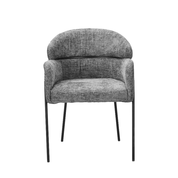 Eetkamerstoel Otis - Grijs-Eetkamerstoelen-Starfurn
