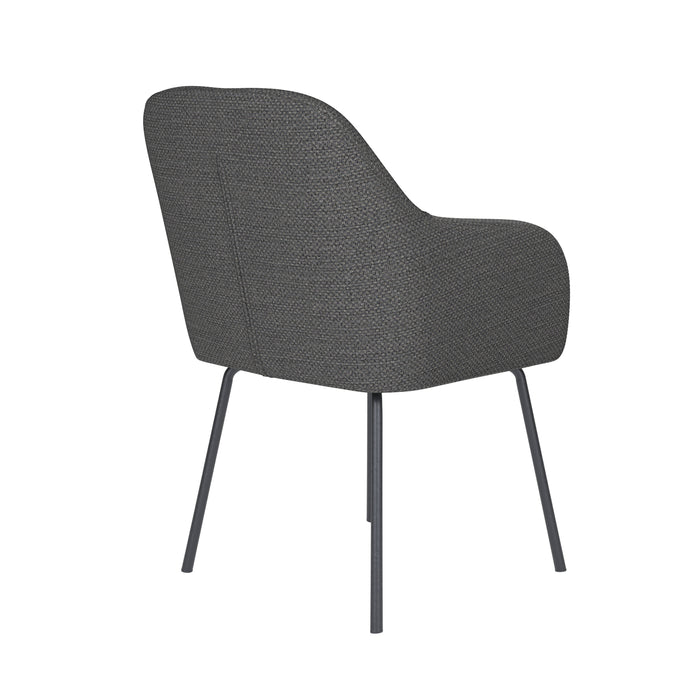 Eetkamerstoel Otis Polyester Grijs – productaanzicht 3