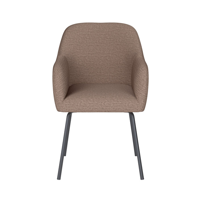 Eetkamerstoel Otis Polyester Taupe – productaanzicht