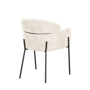 Eetkamerstoel Otis Wit 57x60.5x85 cm-Eetkamerstoelen-Starfurn