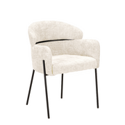 Eetkamerstoel Otis Wit 57x60.5x85 cm-Eetkamerstoelen-Starfurn
