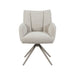 Eetkamerstoel Padua - Naturel - Royal Boucle - Taupe Metalen-Eetkamerstoelen-LABEL51
