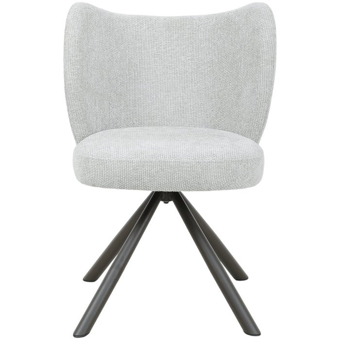 Eetkamerstoel Pebble Polyester Beige-Eetkamerstoelen-PTMD
