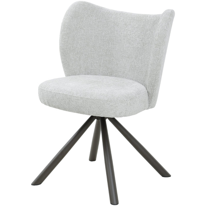 Eetkamerstoel Pebble Polyester Beige-Eetkamerstoelen-PTMD