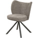 Eetkamerstoel Pebble Polyester Bruin-Eetkamerstoelen-PTMD