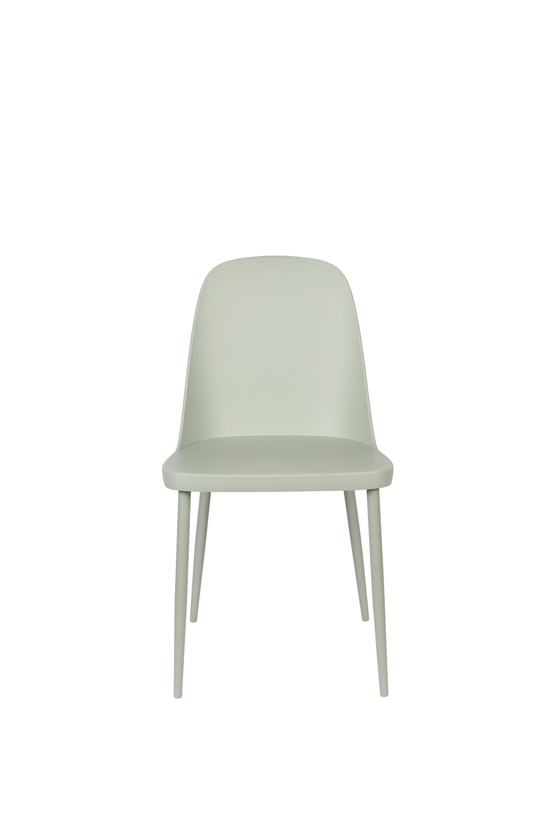 Eetkamerstoel Pip All Mint Polypropyleen Groen 53.5x46 cm-Eetkamerstoelen-Creating Home
