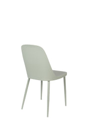 Eetkamerstoel Pip All Mint Polypropyleen Groen 53.5x46 cm-Eetkamerstoelen-Creating Home