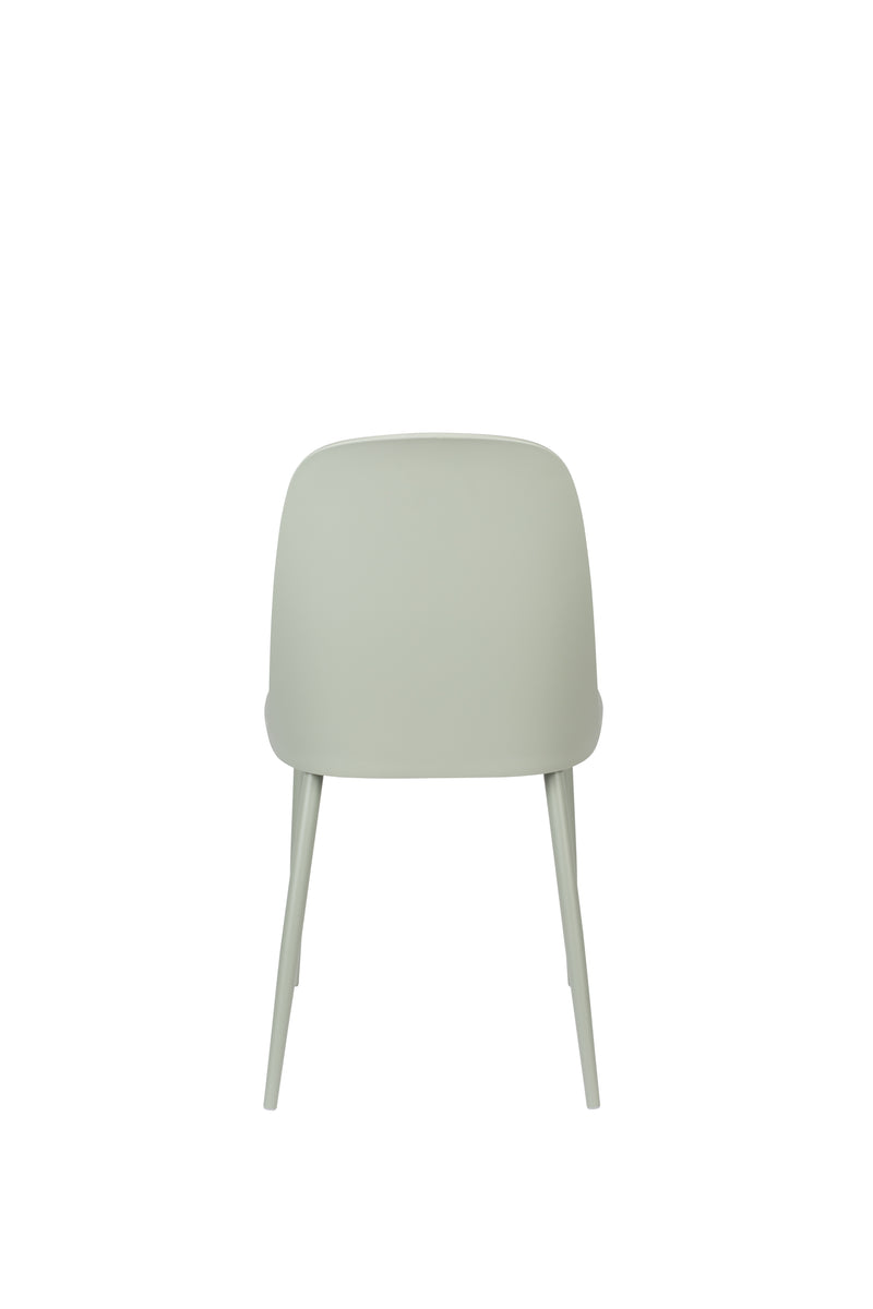 Eetkamerstoel Pip All Mint Polypropyleen Groen 53.5x46 cm-Eetkamerstoelen-Creating Home