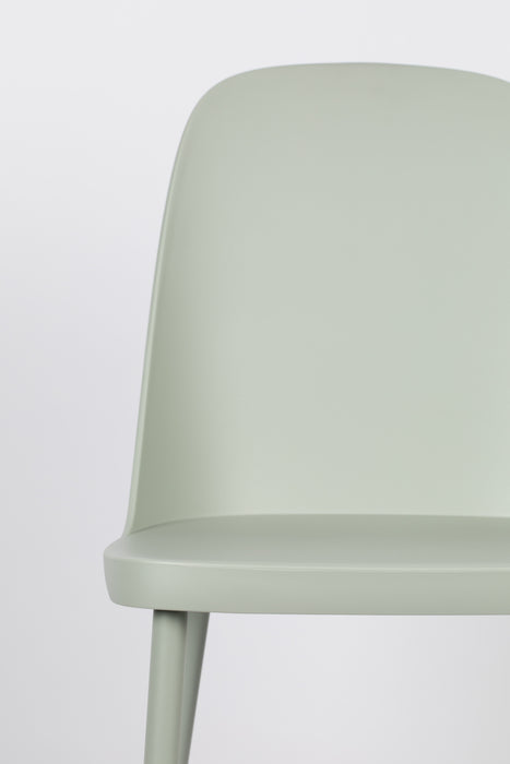 Eetkamerstoel Pip All Mint Polypropyleen Groen 53.5x46 cm-Fauteuils-Creating Home