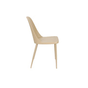Eetkamerstoel Pip All Steel Beige 54x46 cm-Eetkamerstoelen-Creating Home