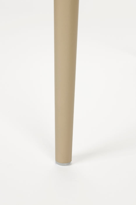 Eetkamerstoel Pip All Steel Beige 54x46 cm-Eetkamerstoelen-Creating Home