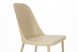 Eetkamerstoel Pip All Steel Beige 54x46 cm-Fauteuils-Creating Home