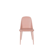 Eetkamerstoel Pip Polypropyleen Roze 53.5x46 cm-Eetkamerstoelen-Creating Home