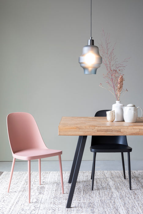 Eetkamerstoel Pip Polypropyleen Roze 53.5x46 cm-Fauteuils-Creating Home