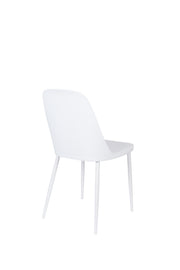 Eetkamerstoel Pip Polypropyleen Wit 53.5x46 cm-Eetkamerstoelen-Creating Home
