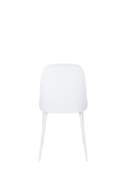 Eetkamerstoel Pip Polypropyleen Wit 53.5x46 cm-Eetkamerstoelen-Creating Home