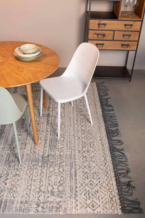 Eetkamerstoel Pip Polypropyleen Wit 53.5x46 cm-Fauteuils-Creating Home