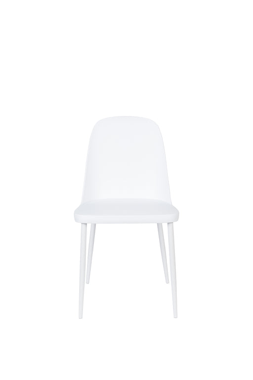 Eetkamerstoel Pip Polypropyleen Wit 53.5x46 cm-Fauteuils-Creating Home