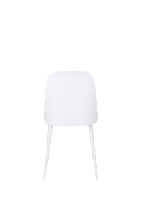 Eetkamerstoel Pip Polypropyleen Wit 53.5x46 cm-Fauteuils-Creating Home