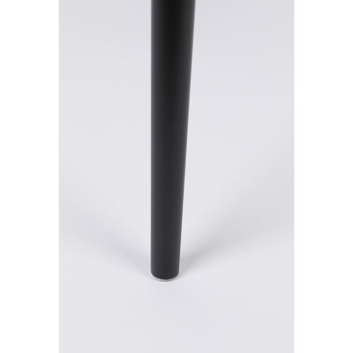 Eetkamerstoel Pip Polypropyleen Zwart 53.5x46 cm-Eetkamerstoelen-Creating Home