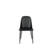 Eetkamerstoel Pip Polypropyleen Zwart 53.5x46 cm-Eetkamerstoelen-Creating Home