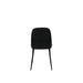 Eetkamerstoel Pip Polypropyleen Zwart 53.5x46 cm-Eetkamerstoelen-Creating Home