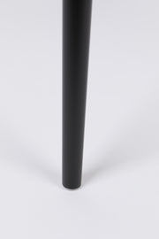 Eetkamerstoel Pip Polypropyleen Zwart 53.5x46 cm-Eetkamerstoelen-Creating Home