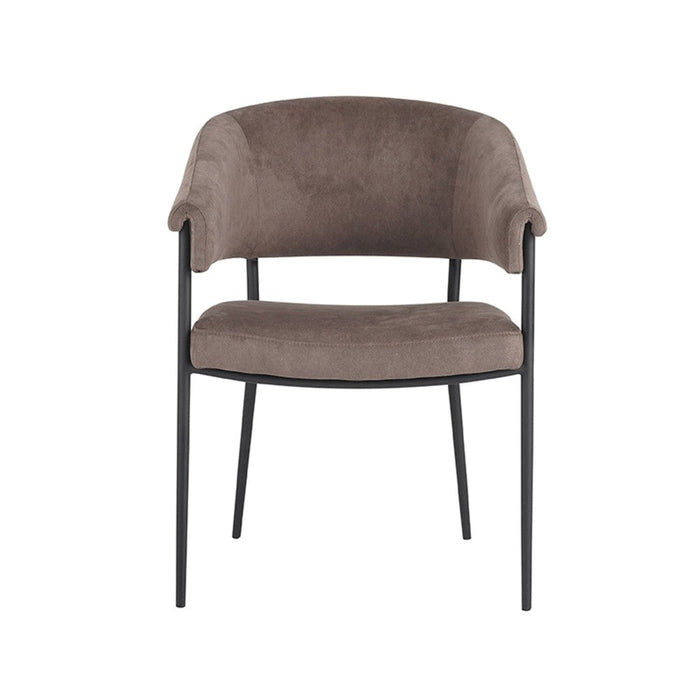 Eetkamerstoel President - Taupe - Cosmo-Eetkamerstoelen-LABEL51