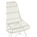 Eetkamerstoel Rachel Outdoors Met | Rattan Wit-Eetkamerstoelen-J-Line