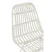 Eetkamerstoel Rachelle Outdoors Met | Rattan Wit-Eetkamerstoelen-J-Line