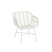 Eetkamerstoel Rachelle Outdoors Met | Rattan Wit-Eetkamerstoelen-J-Line