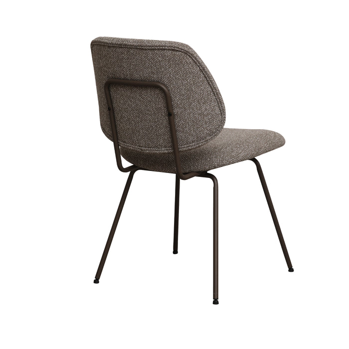 Eetkamerstoel Ravenna - Mushroom - Royal Boucle - Brons...-Eetkamerstoelen-LABEL51