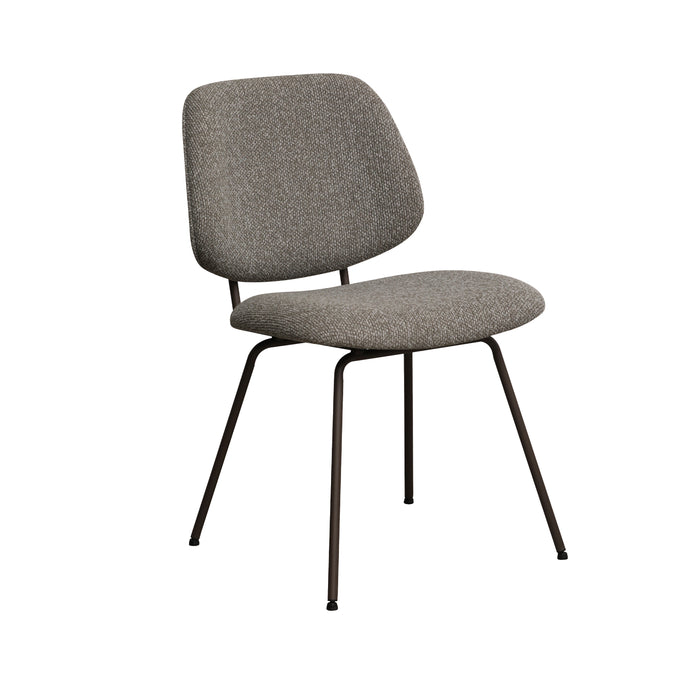 Eetkamerstoel Ravenna - Mushroom - Royal Boucle - Brons...-Eetkamerstoelen-LABEL51