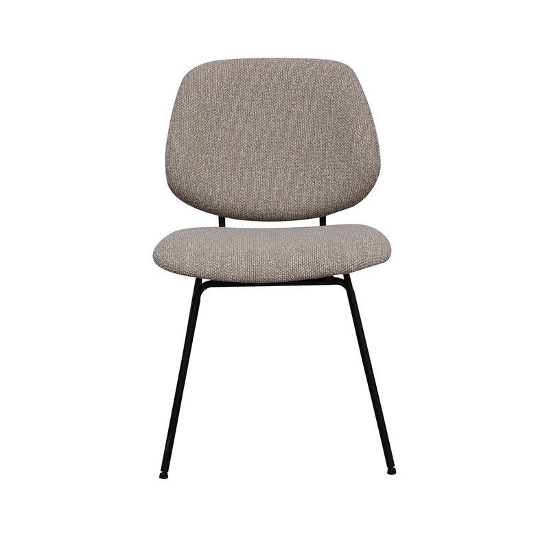 Eetkamerstoel Ravenna Naturel Royal Boucle 50x59x82 cm-Eetkamerstoelen-LABEL51