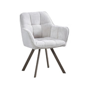 Eetkamerstoel Riley Stof Naturel 61x63x84 cm 180154181-Eetkamerstoelen-LABEL51