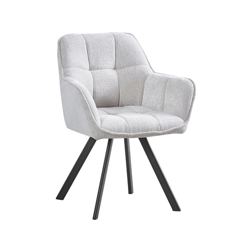 Eetkamerstoel Riley Stof Naturel 61x63x84 cm 180154183-Eetkamerstoelen-LABEL51
