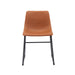 Eetkamerstoel Risto - Cognac - Kunstleder-Eetkamerstoelen-LABEL51
