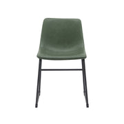 Eetkamerstoel Risto Hunter Kunstleder 47x55x79 cm-Eetkamerstoelen-LABEL51