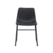 Eetkamerstoel Risto - Zwart - Kunstleder-Eetkamerstoelen-LABEL51