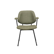 Eetkamerstoel Rivano Moss Micro Suede 62x58x83 cm-Eetkamerstoelen-LABEL51